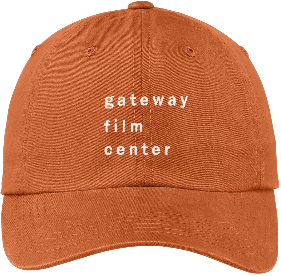 Embroidered Orange Cap