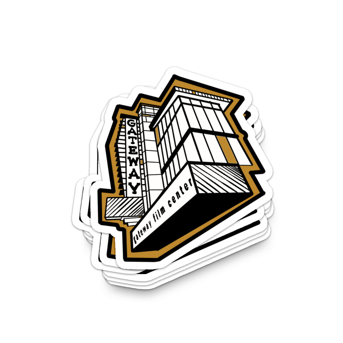 Film Center Marquee Sticker