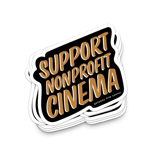 Support Nonprofit Cinema Sticker